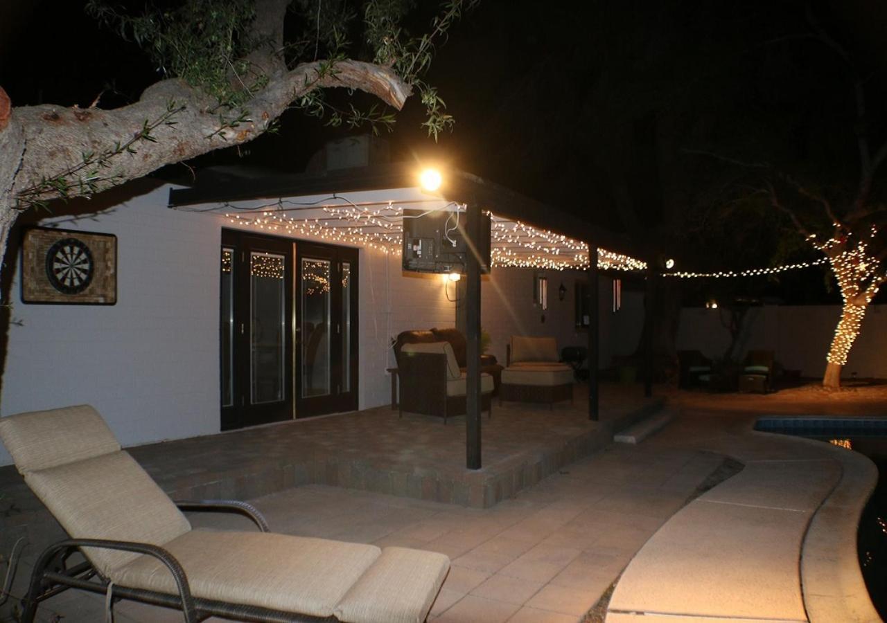 Tempe Escape With Heated Pool, Billiards & Firepit Fun Villa Bagian luar foto