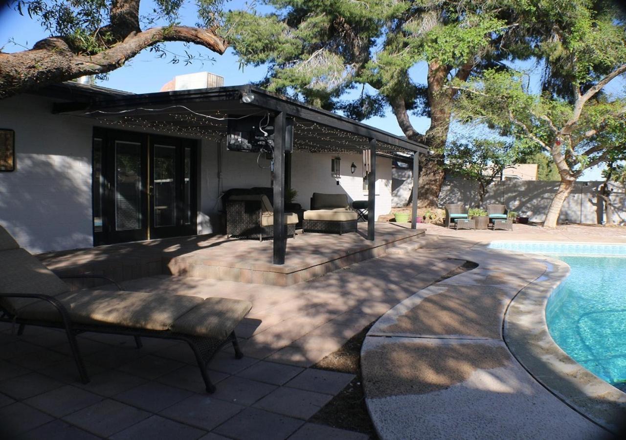 Tempe Escape With Heated Pool, Billiards & Firepit Fun Villa Bagian luar foto
